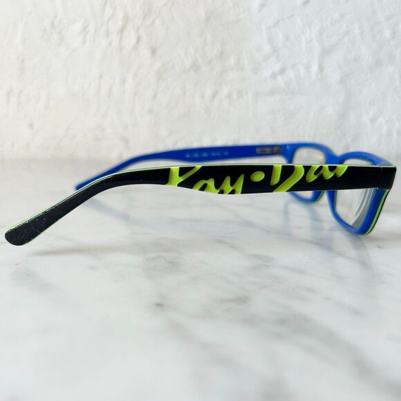 Ray-Ban Junior Kids Eyeglass Frames 1535 Lot of 2 Red/Black+Blue/Green 48-16-130 - Picture 12 of 14